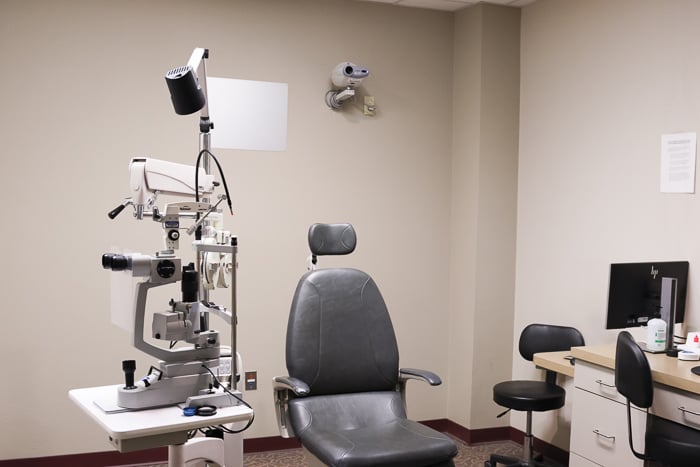 Southwest Eye Institute - Resler exam lane.