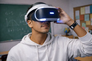 Wearable tech devices with VR reality in the classroom learn safety tips Southwest Eye Institute