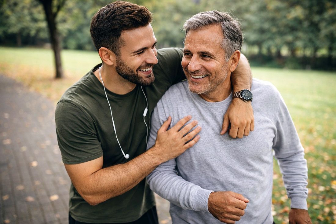 After vision correction for high prescriptions at Southwest Eye Institute, a father son can enjoy their wals again.